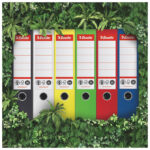 Registrator A4 široki samostojeći CO2 neutral Vivida Esselte 627565 plavi!! - Slika 5