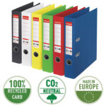 Registrator A4 uski samostojeći CO2 neutral Vivida Esselte 627572 plavi!! - Slika 4