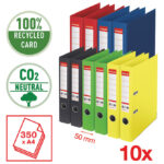 Registrator A4 uski samostojeći CO2 neutral Vivida Esselte 627578 sortirano!! - Slika 3