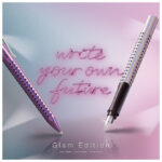 Nalivpero Grip 2011 (F) Glam Faber-Castell 140843 biserno srebrna - Slika 3