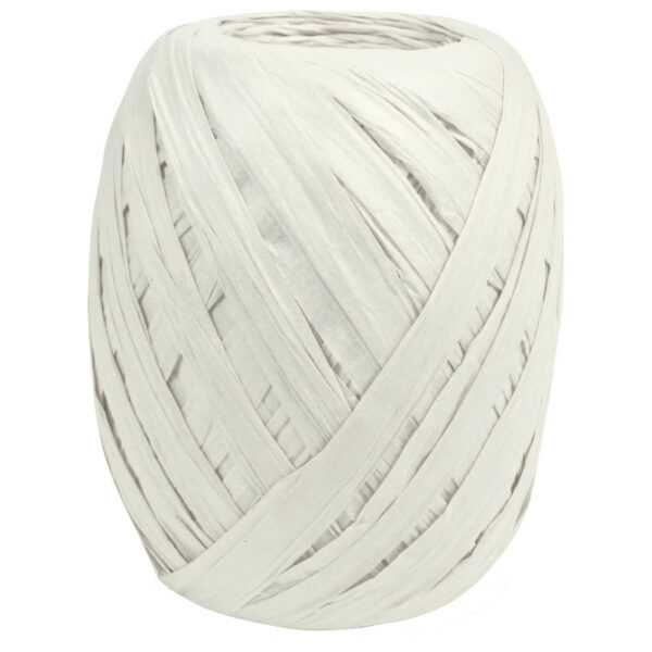 Vrpca ukrasna 10 mmx30m rafija Prasent 437-601 bijela