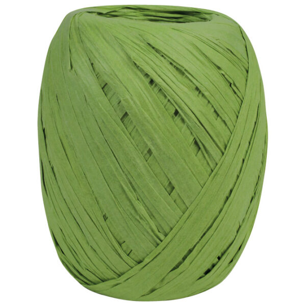 Vrpca ukrasna 10 mmx30m rafija Prasent 437-630 svijetlozelena