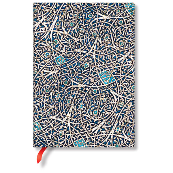 Notes 13x18 cm-midi crte  88L bez zatvaranja Granada Turquoise Flexis Paperblanks FB8216-3!!