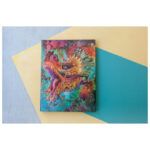 Notes 13x18 cm-midi crte  72L s gumicom Humming Dragon Paperblanks PB8181-4!! - Slika 2