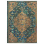 Notes 13x18 cm-midi crte  88L bez zatvaranja Turquoise Chronicles Flexis Paperblanks FB8226-2