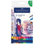 Marker obostrani akvarel 18boja Goldfaber Faber-Castell 164618 sortirano blister!!