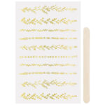 Naljepnice ukrasne Bordura Heyda 20-37809 23 zlatne blister!! - Slika 2