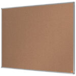 Ploča pluto 120x90 cm jednostrana aluminijski okvir Essence Nobo 1903961 - Slika 3