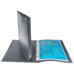 Mapa uložna 4ringa-fi15 mm A4 pp Opaque Exacompta 51191E crna - Slika 2