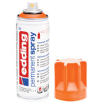 Boja akrilna u spreju 200ml permanentna Edding 5200966 neon narančasta - Slika 2
