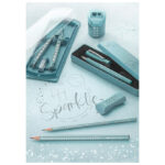 Nalivpero Sparkle (M) Faber Castell 140876 metalik tirkizno - Slika 3