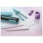 Nalivpero Sparkle (M) Faber Castell 140876 metalik tirkizno - Slika 6