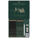 Set Pitt graphite matt & Castell 9000 pk20 Faber Castell 115224 - Slika 2