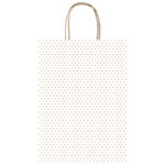 Vrećice ukrasne 36x41x12 cm točkice Rex-Saul Sadoch SDF36-249D bijele!!