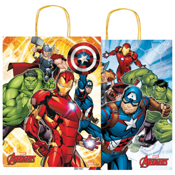 Vrećice ukrasne 26x34,5x12 cm Marvel Avengers Rex-Saul Sadoch MVA26-963D!!