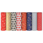 Papir ukrasni rola 70x200 cm Ecocarta novogodišnji Rex-Saul Sadoch EC3J105N