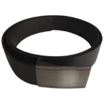 Remen muški širina 3,9 cm Jeans Ranieri 0534 crni