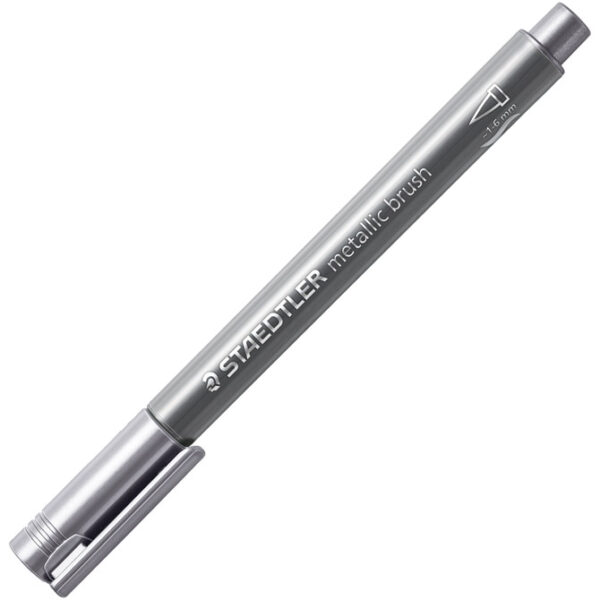 Marker nepermanentni 1-6 mm Metallic brush Staedtler 8321-81 srebrni