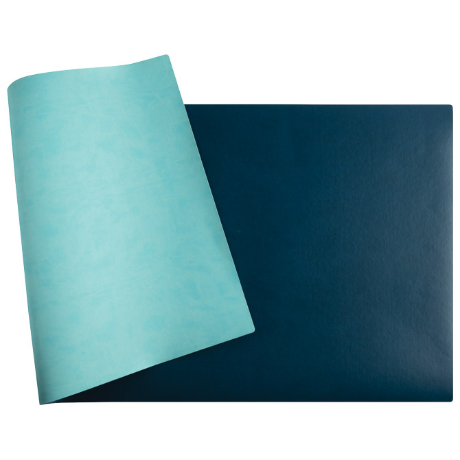 000050833 Mapa stolna 80x40 cm dvobojna Exacompta 29142E plava/svijetloplava - Slika 1