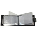 Etui za kartice/vizitke s gumbom koža Pierre Cardin 2127LB01 crni - Slika 2