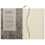 Blok samoljepljiv 2 komada+3 zastavice od recikliranog papira i trave!! - Slika 2