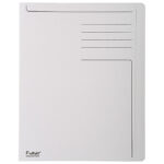 Fascikl BB prešpan karton 25x32 cm 280g Exacompta 441019E sivi