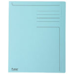 Fascikl BB prešpan karton 25x32 cm 280g Exacompta 441006E svijetloplavi