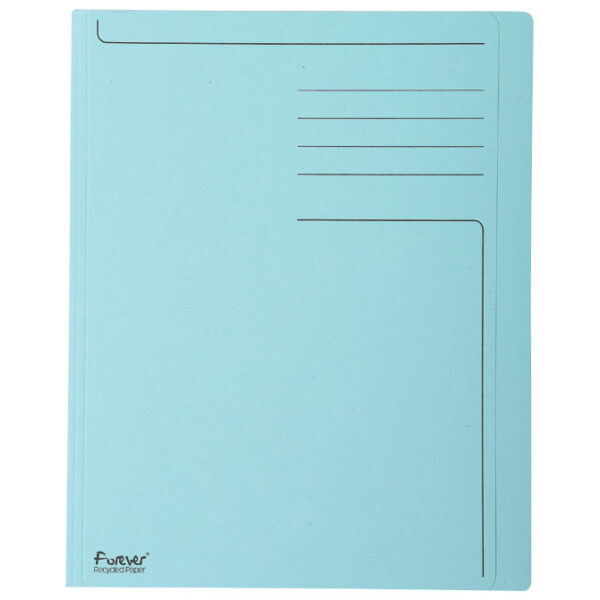 Fascikl BB prešpan karton 25x32 cm 280g Exacompta 441006E svijetloplavi