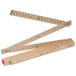 Metar građevinski 2m drveni St. Gallen natur - Slika 2