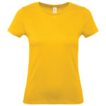 Majica kratki rukavi B&C #E150/women zlatna žuta 2XL