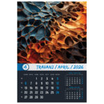Kalendar "Okom sanjara 2026" 13 listova, spirala - Slika 8