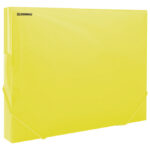 Mapa s gumicom hrbat-30 mm A4 pp Donau 8545002PL-11 prozirno mat žuta
