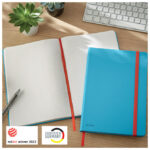 Notes B5 crte 80L 100g s gumicom Cosy Leitz 44830061 plavi - Slika 2
