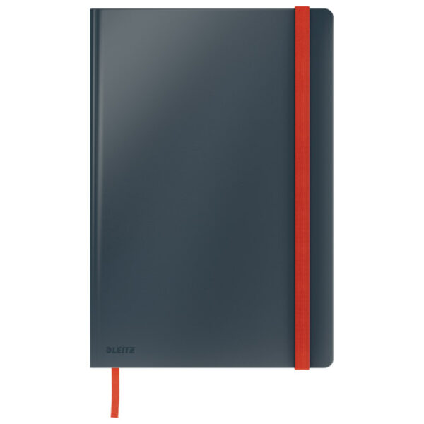 Notes B5 crte 80L 100g s gumicom Cosy Leitz 44830089 tamnosivi