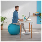 Lopta za sjedenje Ergo Cosy Leitz 52790061 plava - Slika 3