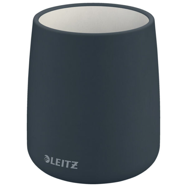 Čaša za olovke keramička okrugla fi-8,5xH10,8 cm Cosy Leitz 53290089 siva