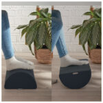 Stalak za odmaranje nogu Ergo Cosy Leitz 53710089 sivi - Slika 2