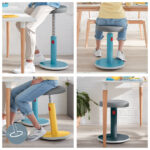 Stolica ergonomska Sit-Stand 2u1 Ergo Cosy Active Leitz 65180061 plava - Slika 2