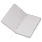 Notes 13x21 cm čisti 80L s gumicom Kiel bijeli - Slika 2