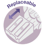 Šiljilo pvc s pvc kutijom 2rupe RollOn Sparkle Faber Castell 183900 sortirano - Slika 8