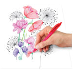 Olovka kemijska ball Staedtler 4230 M-2 crvena - Slika 5