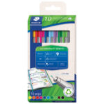Flomaster fineliner 0,3 mm pk10 reciklirani Triplus Staedtler 334 RC10!!
