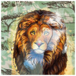 Blok kolegij A4 karo  80L perforacija+4rupe Safari Brunnen 10-67928 221!! - Slika 3