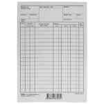 Obrazac A-4 skladišna kartica A5 pk100 Fokus bijela