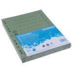 Pregrada kartonska A4 250g pk100 Donau 8610001-06 zelena