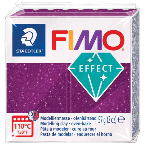 Masa za modeliranje   57g Fimo Effect Galaxy Staedtler 8010-602 ljubičasta