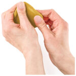 Masa za modeliranje   57g Fimo Effect Metallic Staedtler 8010-11 metalik zlatna - Slika 4