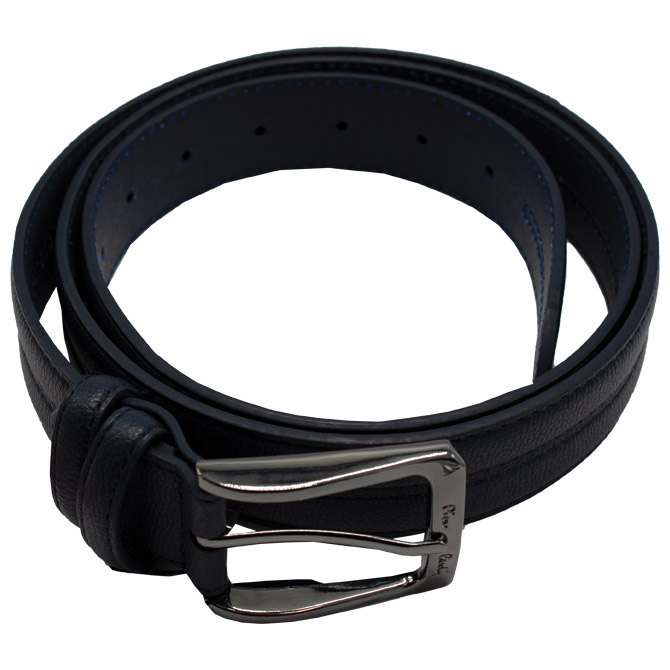 000052631 Remen muški širina 3,4 cm Pierre Cardin 3354GG15 plavi - Slika 1