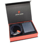 Set kožni muški Pierre Cardin tamnoplavi - Slika 2