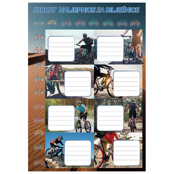 000052761 Etikete školske 8/1x5 Sport 60535 sortirano - Slika 1